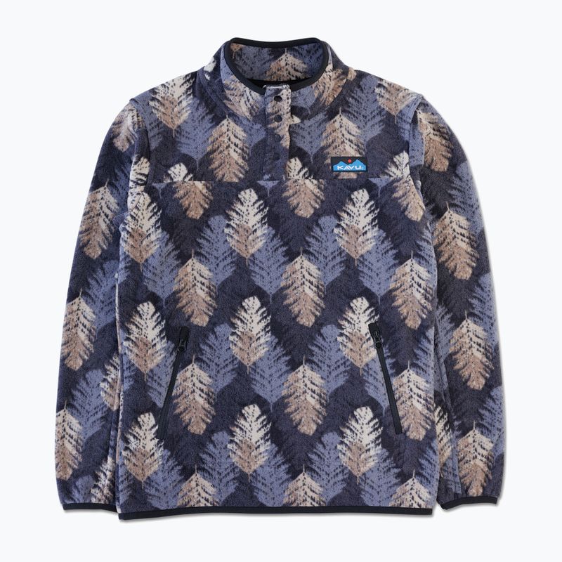 Damen-Fleecejacke KAVU Cavanaugh leaf layout