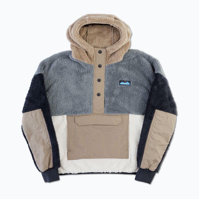 Damen-Fleecepullover KAVU Moon Ridge Shadow Block
