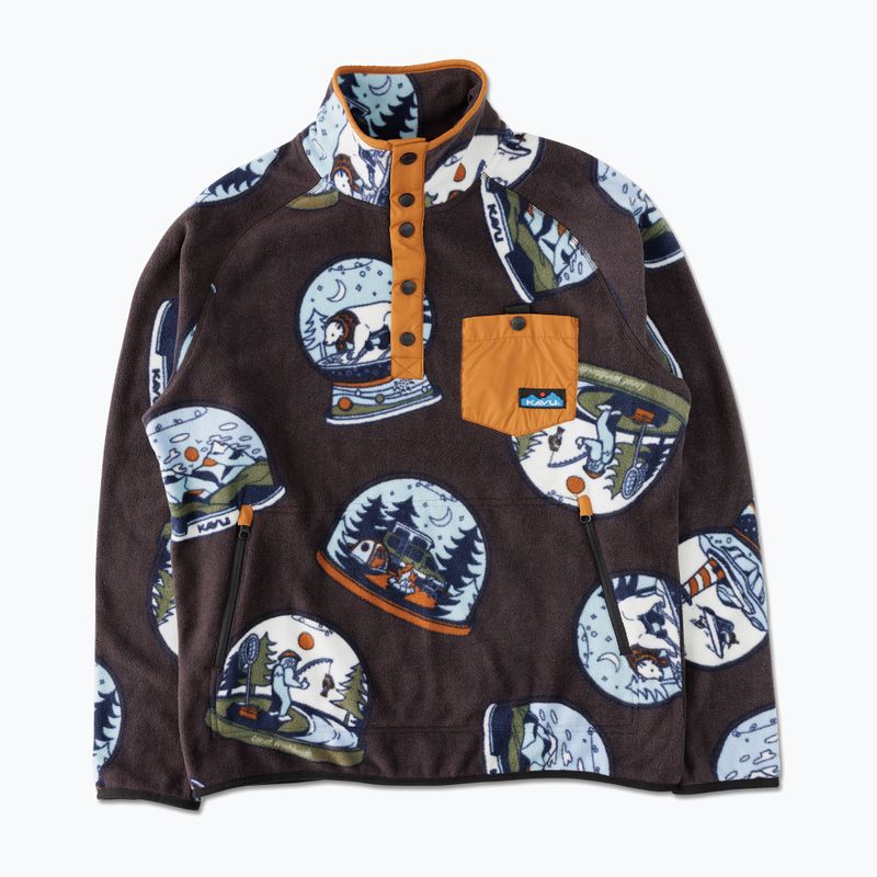 Herren Fleecepullover KAVU Teannaway snowglobe