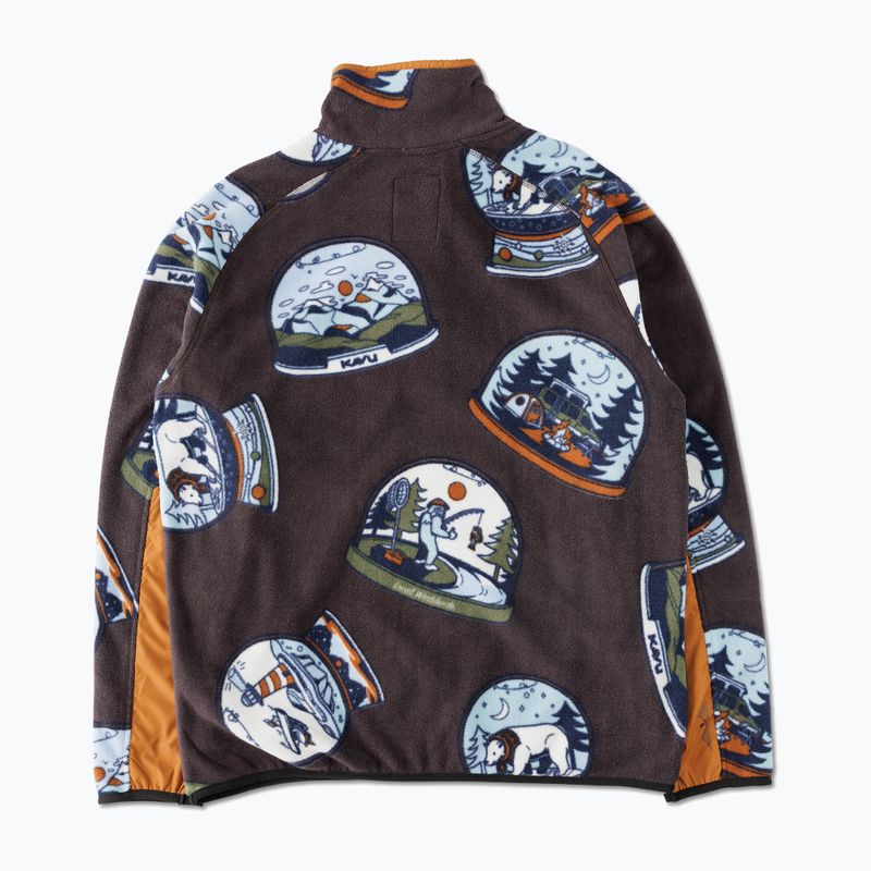 Herren Fleecepullover KAVU Teannaway snowglobe 2