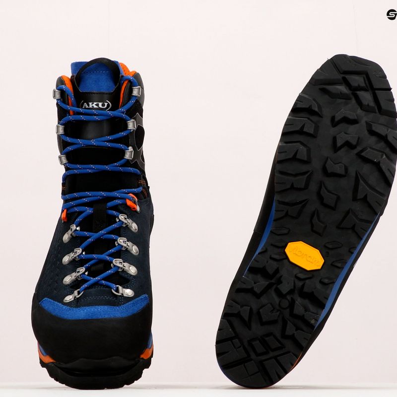 Hochgebirgsstiefel Herren AKU Hayatsuki GTX schwarz-blau 92-63 17