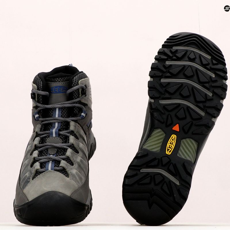 KEEN Targhee III Mid Herren-Trekkingschuhe grau 1026862 20
