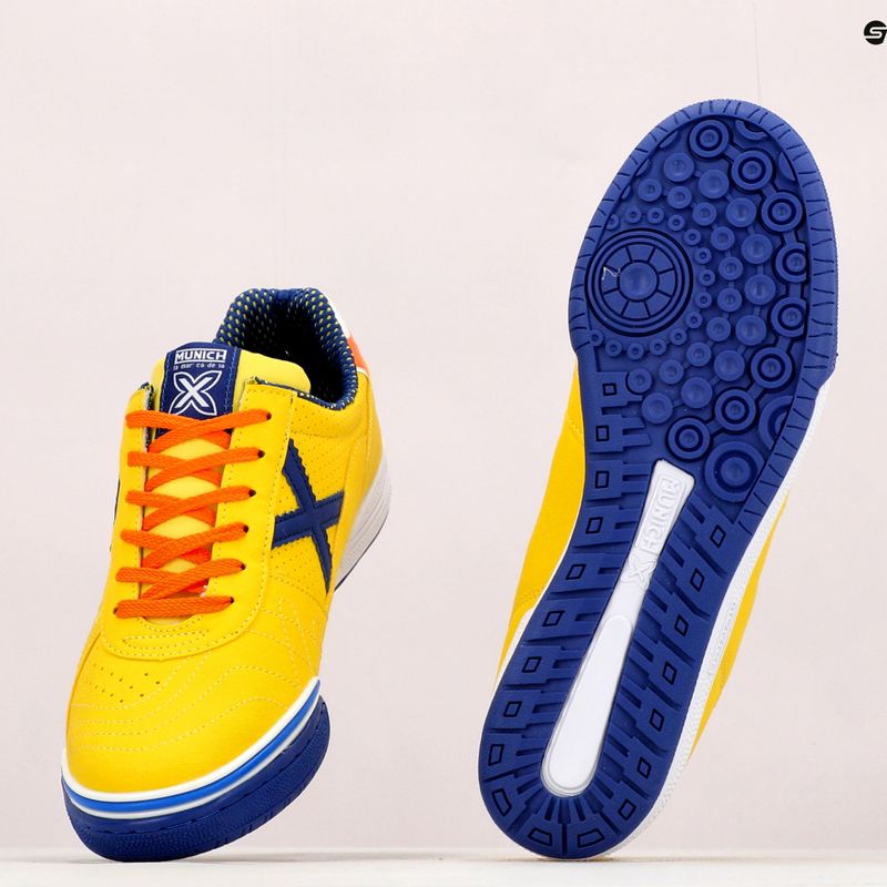 MUNICH G-3 Profit Herren Fußballschuhe gelb 11
