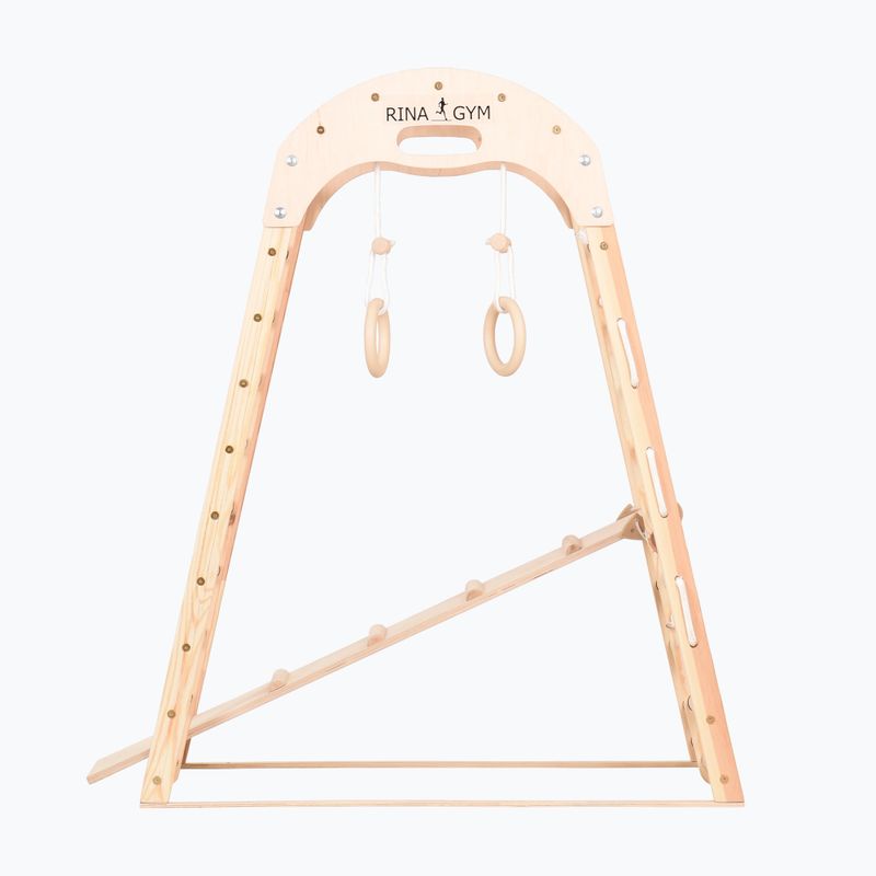RINAGYM Kids 2 natürliches Kletter-Turndreieck 6
