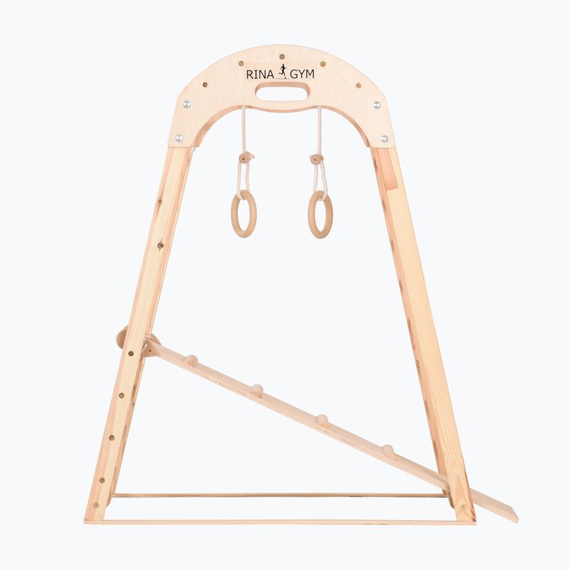 RINAGYM Kids 2 natürliches Kletter-Turndreieck 7