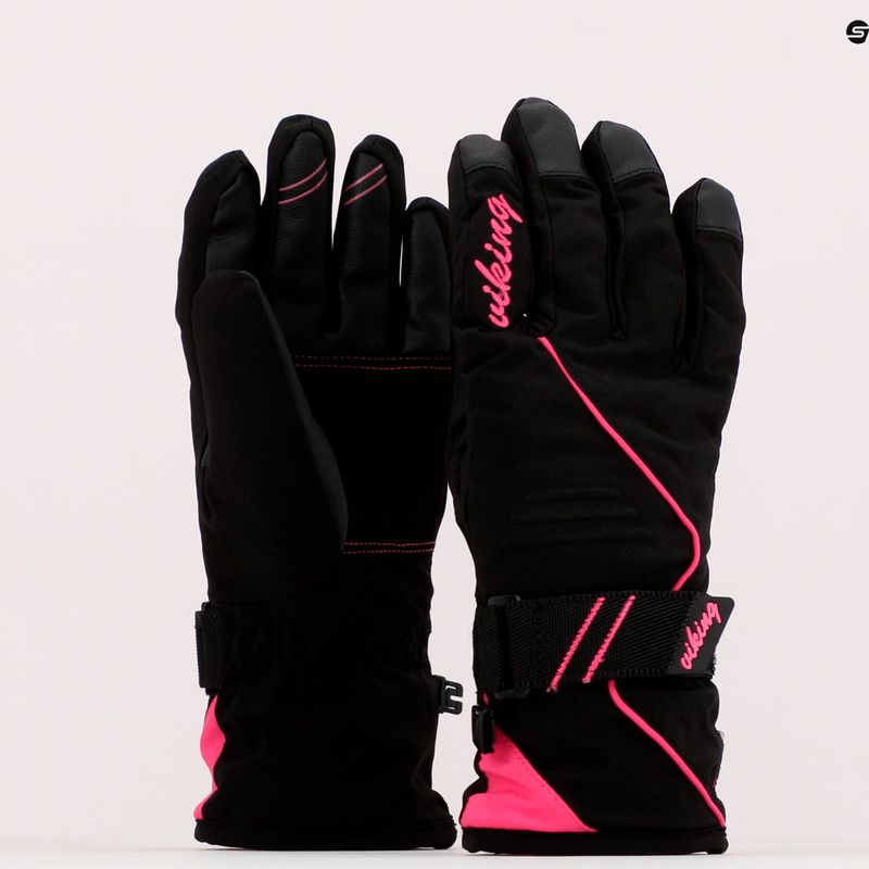 Damen-Skihandschuhe Viking Tesera Ski rosa 113/21/7435/46 9