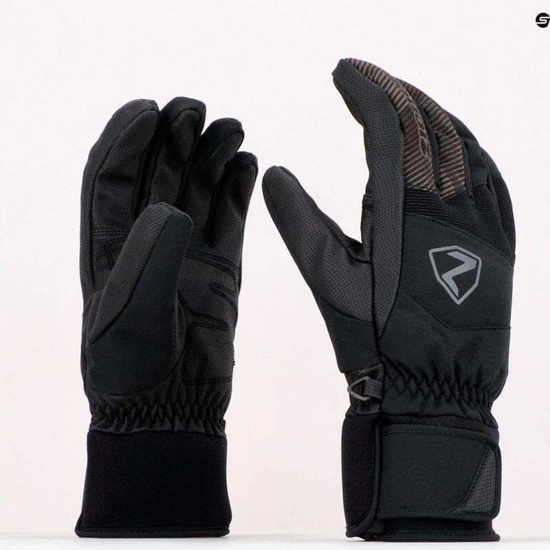 Herrenskihandschuh ZIENER Ginx As Aw schwarz 801066.12 5