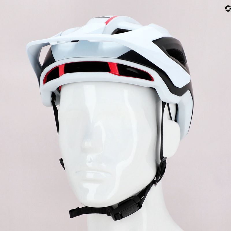 Fahrradhelm Fox Racing Speedframe Pro Blocked schwarz-weiß 29414_58 16