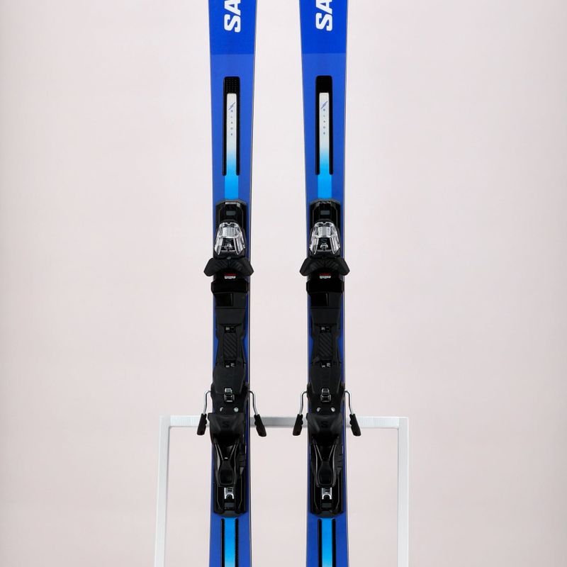 Ski Salomon S Race GS 1 + M12 GW blauweiß L47383 15