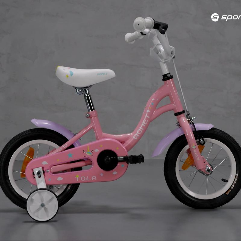 Kinderfahrrad Romet Tola 12 rosa 2216633 7