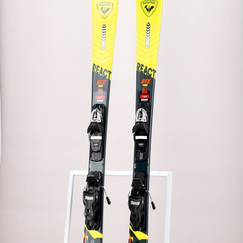 Abfahrtsski Rossignol React RTX + Xpress 10 GW yellow/black 13