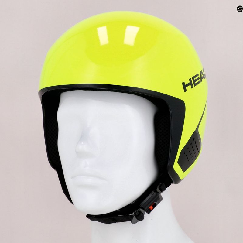 HEAD Downforce Jr Kinder-Skihelm gelb 320310 12