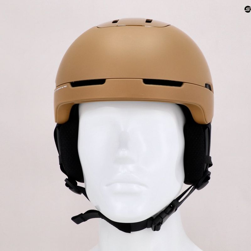 Skihelm POC Obex MIPS aragonite brown matte 9