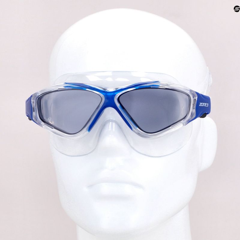 Zone3 Vision Max klare blaue Bademaske SA18GOGVI_OS 10