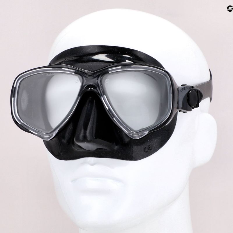 Schnorchelmaske Cressi Marea schwarz DN2855 9