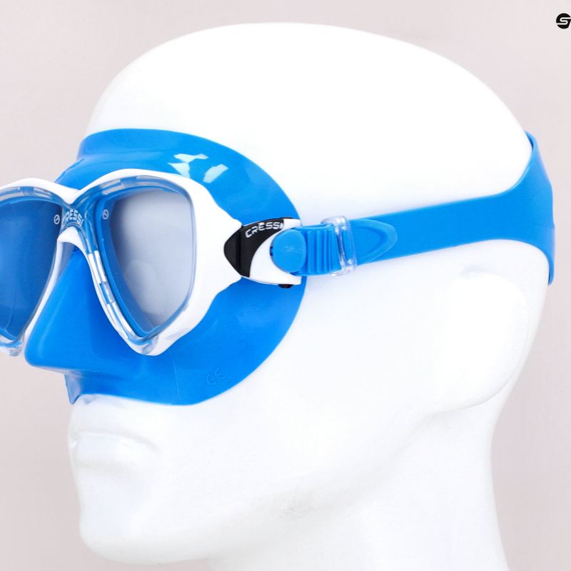 Schnorchelmaske Cressi Marea blau DN2822 9