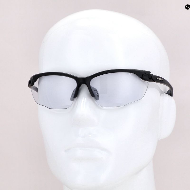 Fahrradbrille Alpina Twist Four V black matte/black 10