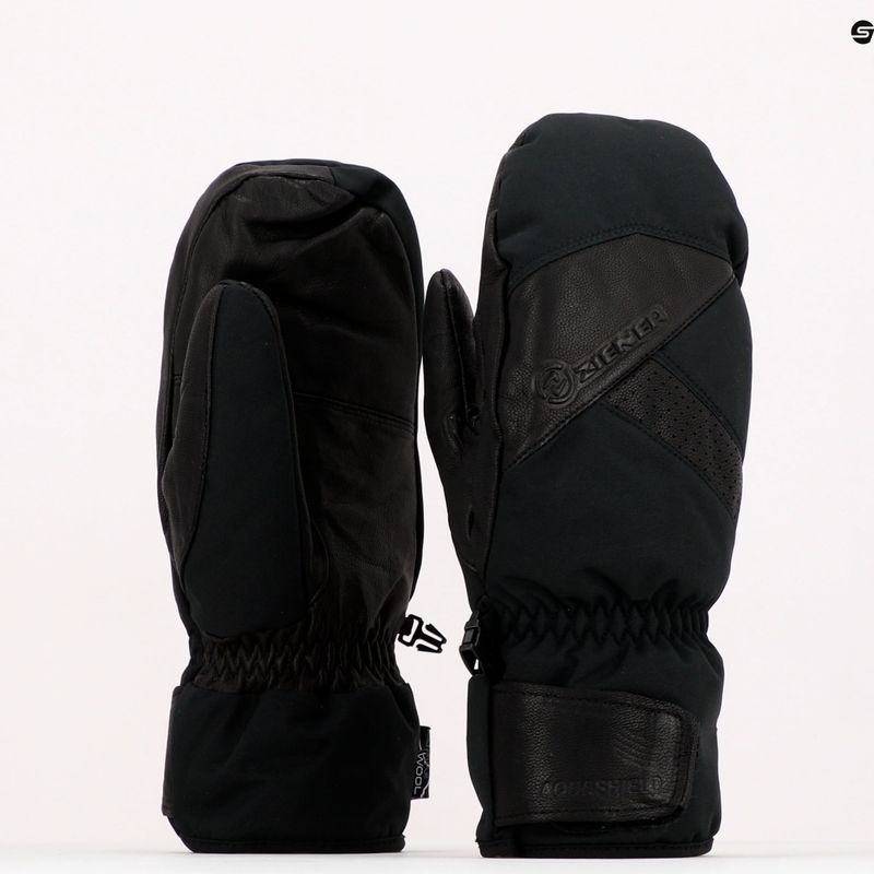 ZIENER Gettero As Aw Mitten Herren Snowboardhandschuhe schwarz 211002.12 8
