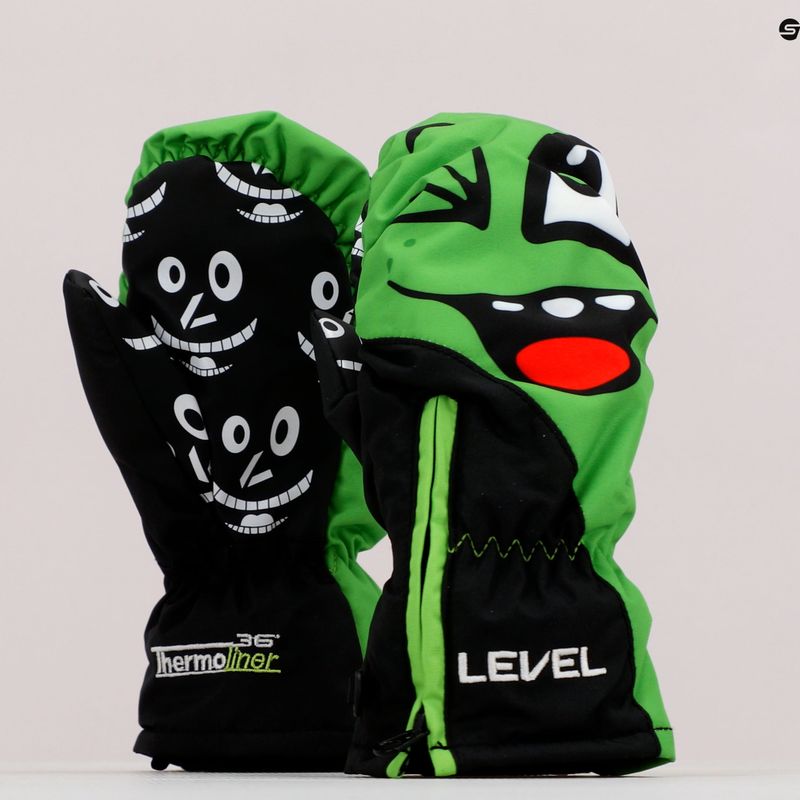 Level Lucky Mitt Kinder Snowboardhandschuhe grün 4146 5