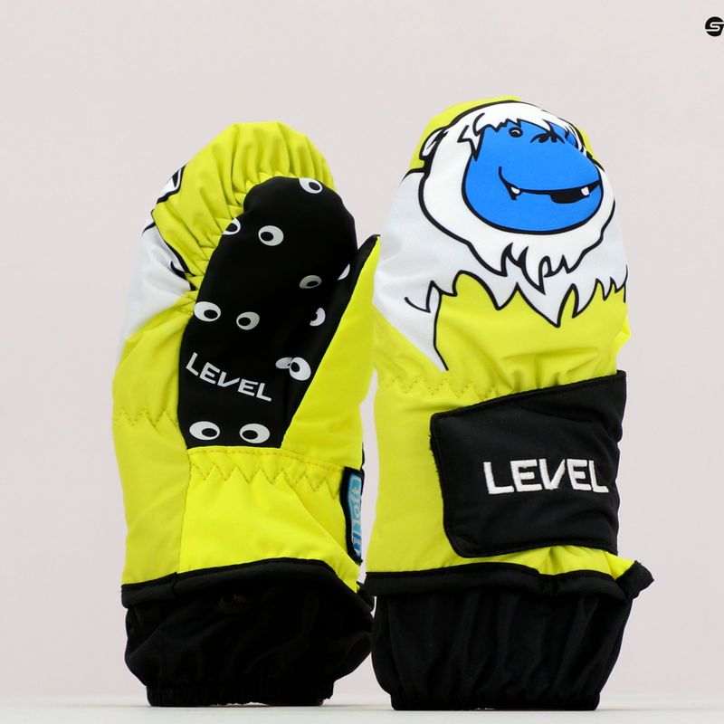 Kinder Snowboardhandschuhe Level Animal Mitt blau/rot 4174 5