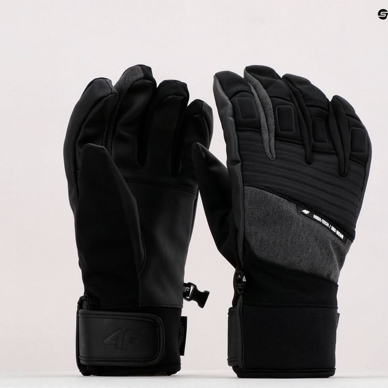 Herren-Skihandschuhe 4F REM003 grau H4Z22-REM003 11