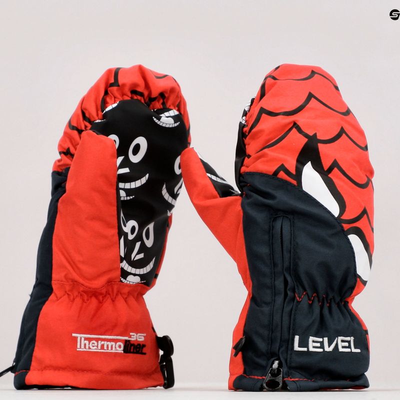 Level Lucky Mitt Kinder-Skihandschuh rot 4146JM.20 10