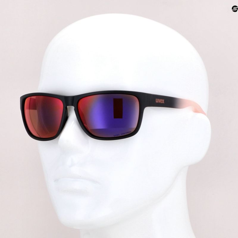 UVEX Sonnenbrille Lgl 36 CV schwarz/rosa S5320172398 7