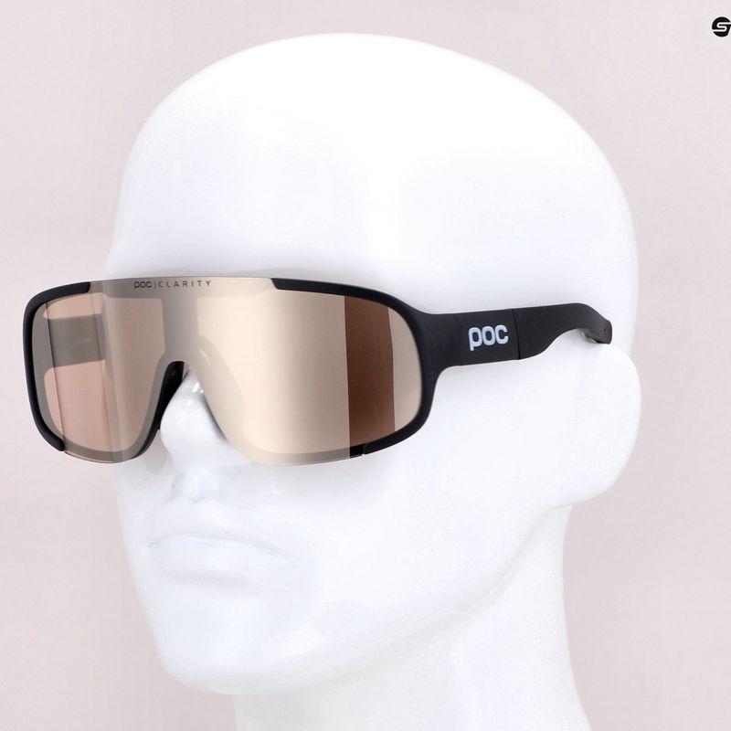 Fahrradbrille POC Aspire uranium black/brown/silver mirror 7
