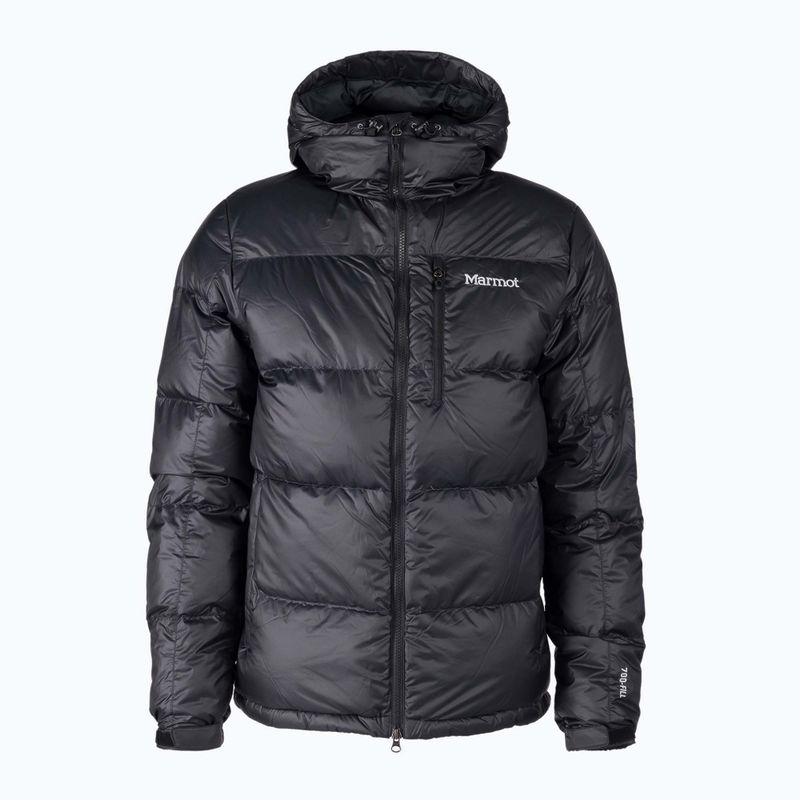 Herren Marmot Guides Down Hoody Jacke schwarz 73060