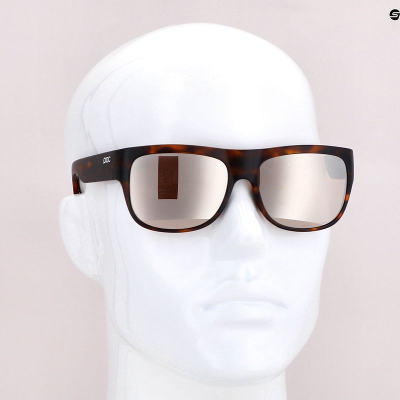 Sonnenbrille POC Want tortoise brown/brown/silver mirror 7