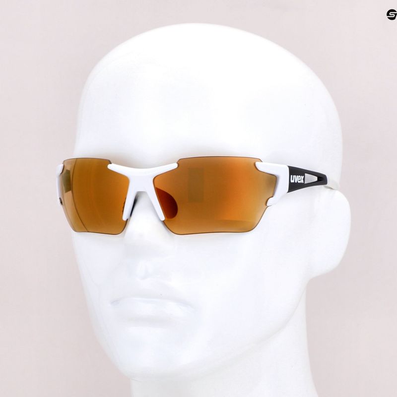 UVEX Sportstyle 803 Rennen CV V Radfahren Brille weiß S5320418206 7