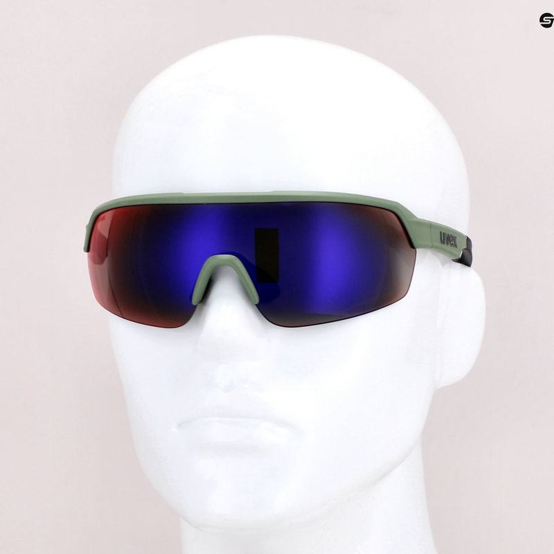 UVEX Sportstyle 227 Fahrradbrille grün S5320667716 12
