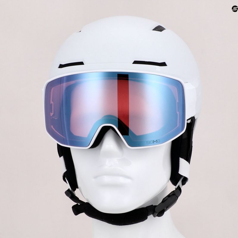 Skihelm Salomon Driver Prime Sigma Plus+el S1/S2 weiß L4711 8