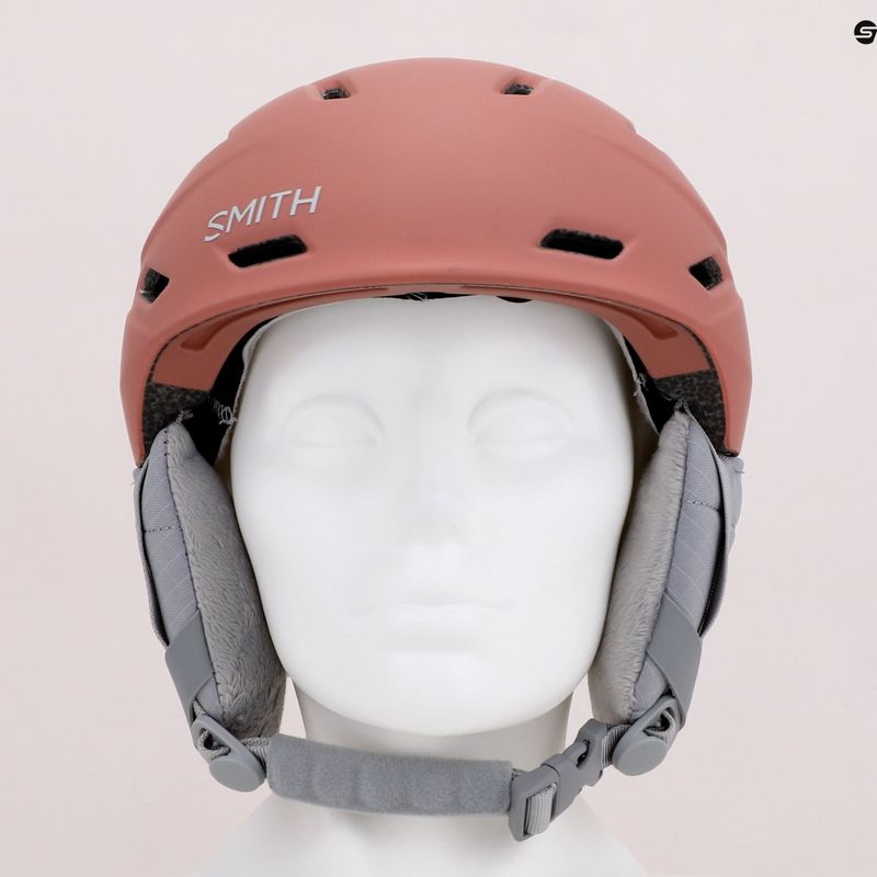 Skihelm Smith Mirage rosa E698 10