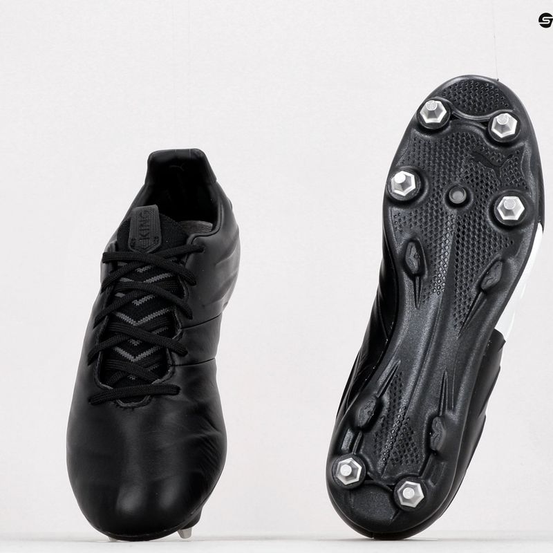 PUMA King Platinum 21 MXSG Herren Fußballschuhe schwarz und weiß 106545 01 10