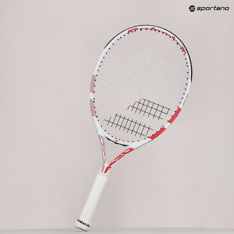 Kinder-Tennisschläger BABOLAT Drive Jr 23' Girl weiß 140427 8