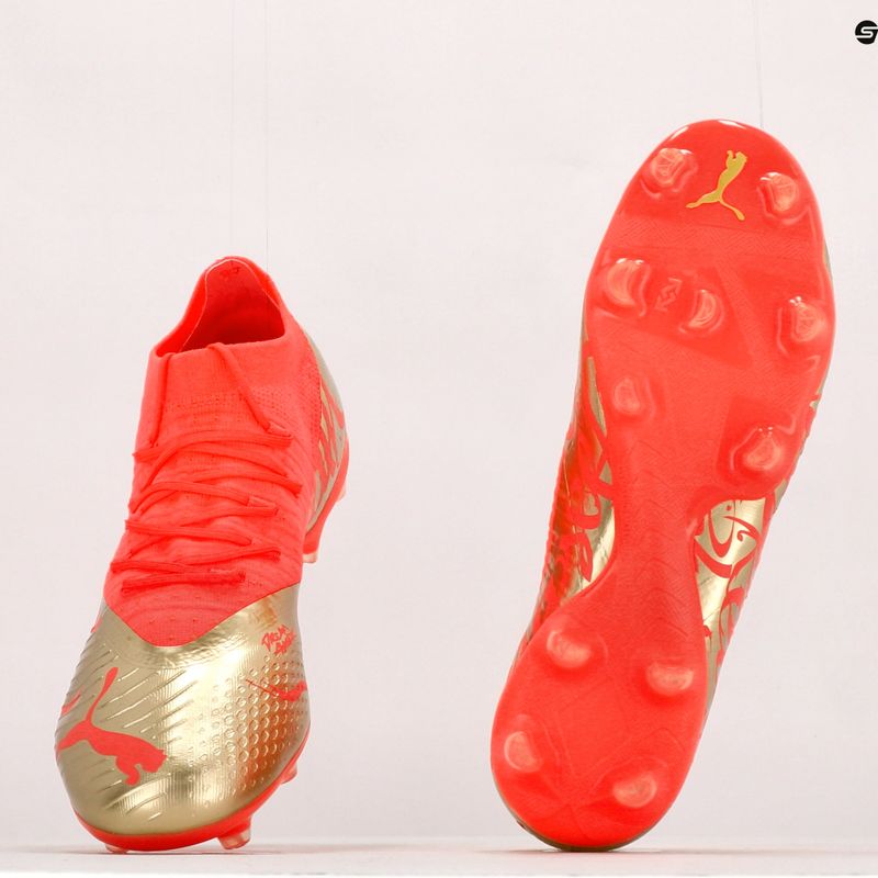 Kinder Fußballschuhe PUMA Future Z 3.4 Neymar Jr. FG/AG orange/gold 107107 01 13