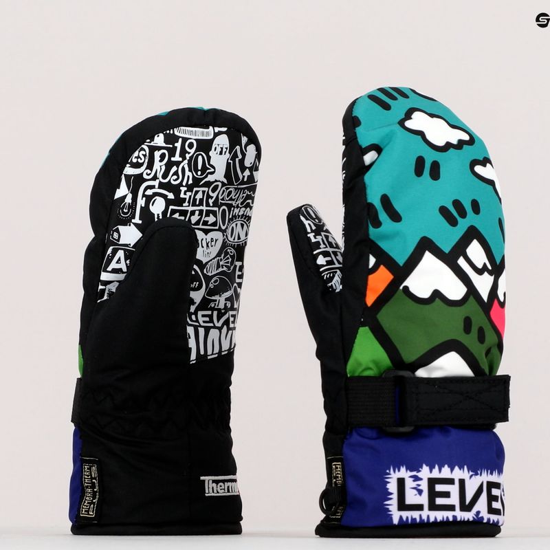 Level Mitt Kinder-Skihandschuh lila 4152JM 11