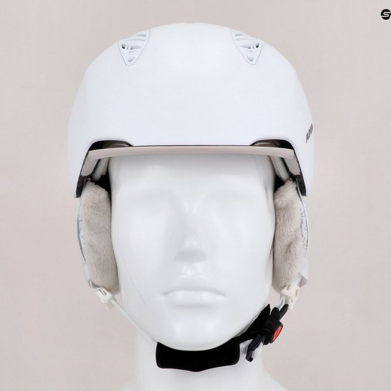 Skihelm Alpina Grand white prosecco matt 9