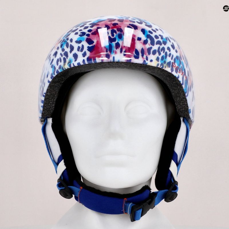 Snowboardhelm für Kinder ROXY Slush Girl 2021 bright white leopold 9