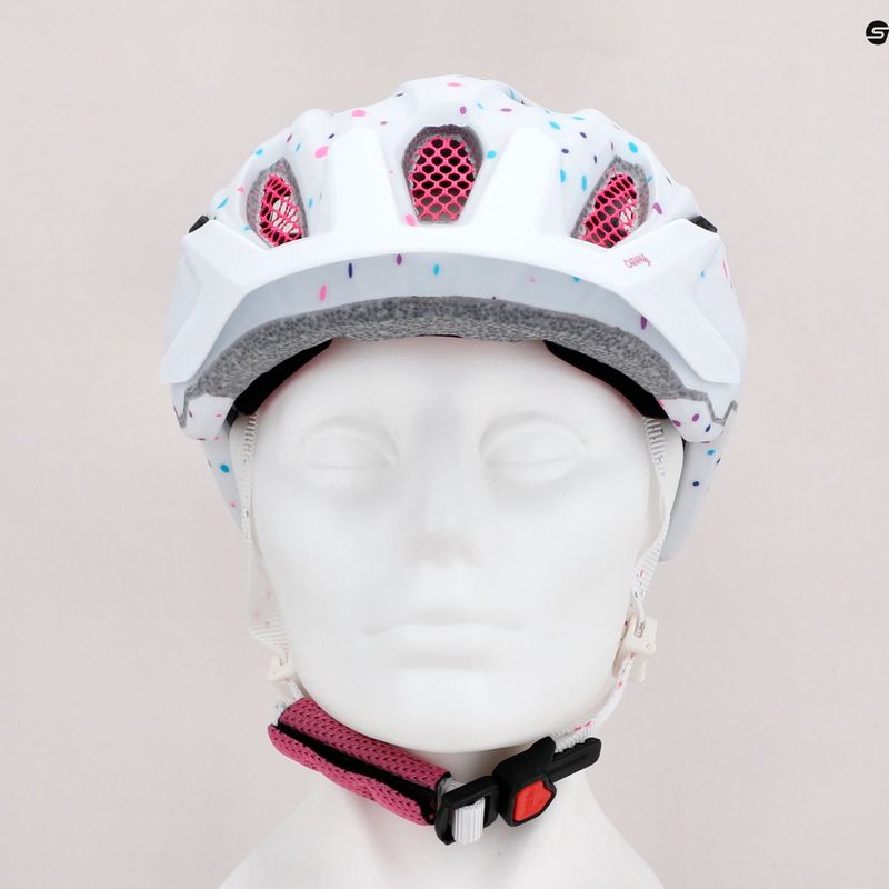 Fahrradhelm für Kinder Alpina Carapax white 9