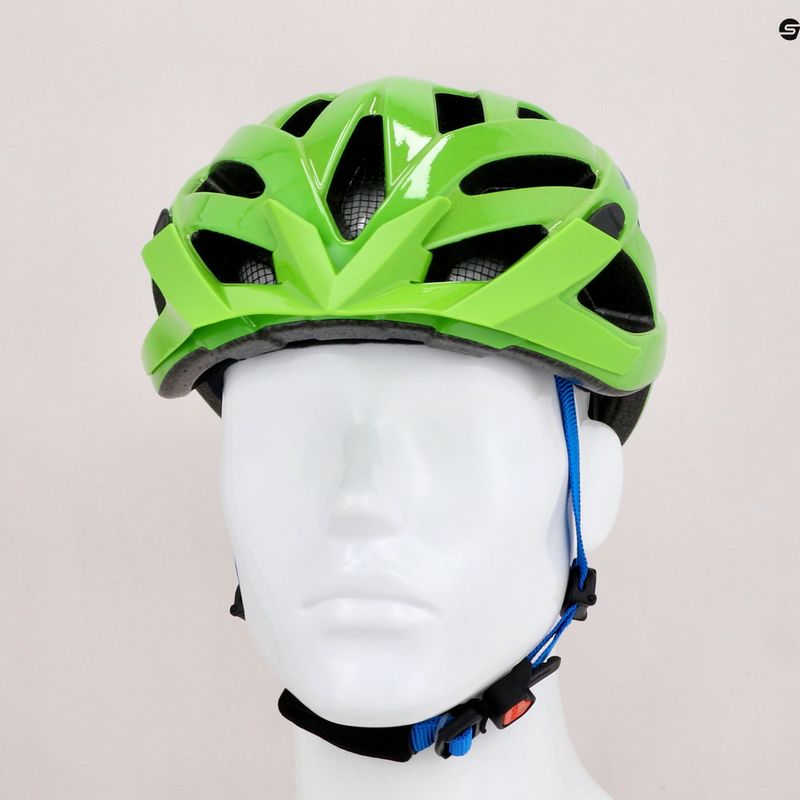 Fahrradhelm Alpina Panoma 2.0 green/blue gloss 9