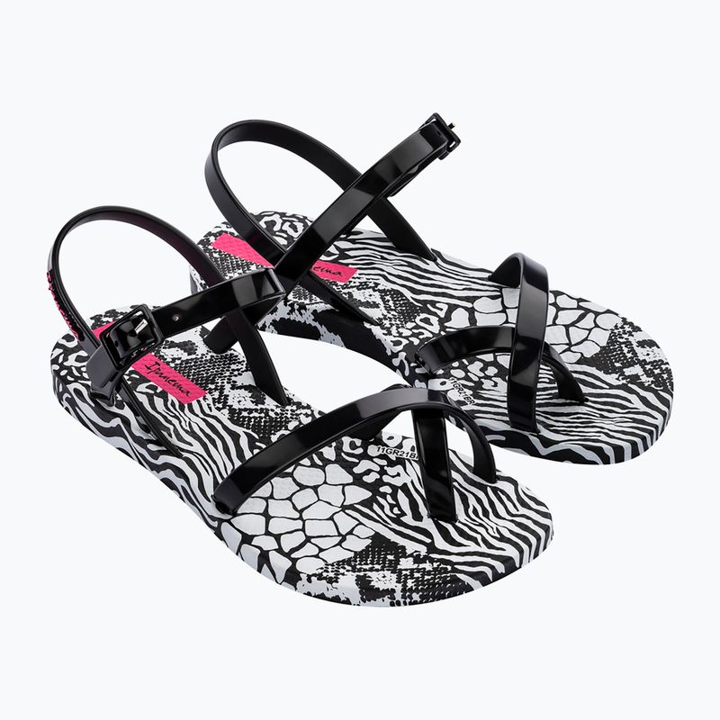 Ipanema Fashion Sand VIII Kids schwarz/weiße Sandalen 8