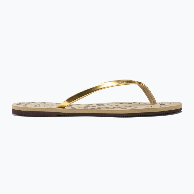Havaianas You Charlotte sand/grau Pantoletten 2