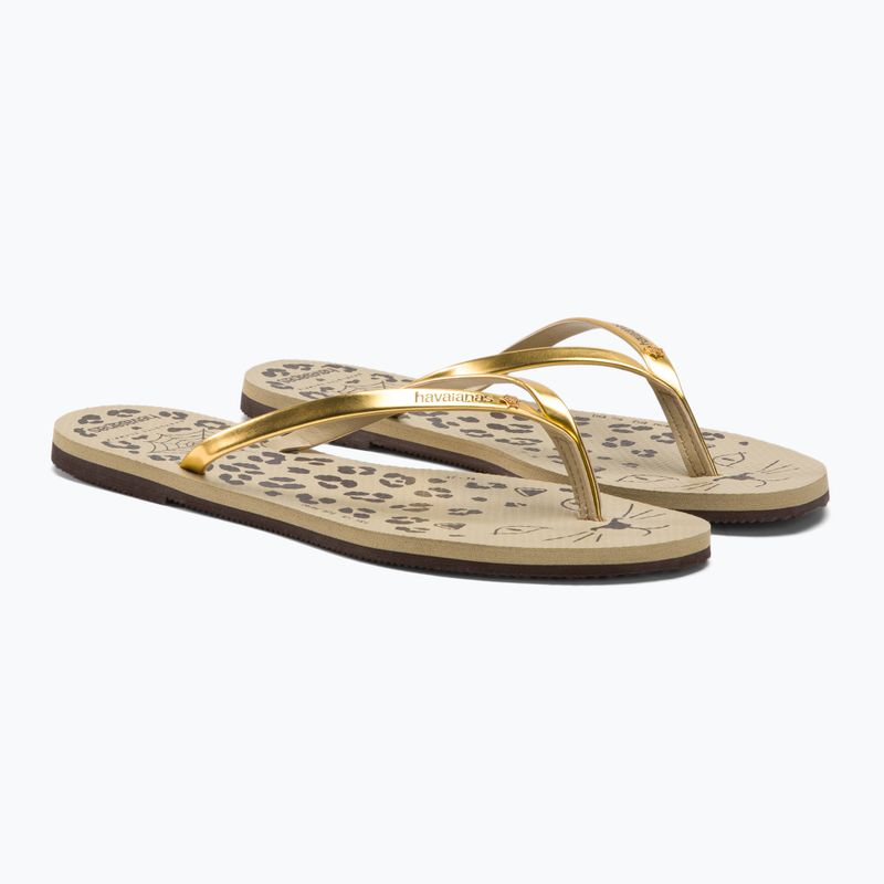Havaianas You Charlotte sand/grau Pantoletten