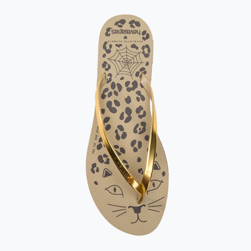 Havaianas You Charlotte sand/grau Pantoletten