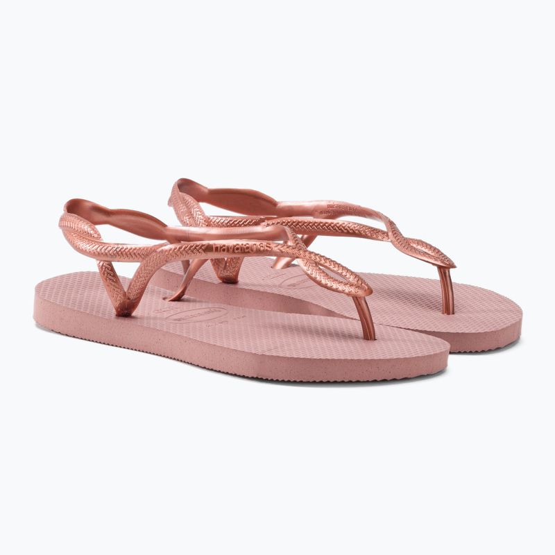 Damen Havaianas Luna Zehntrenner rosa H4129697 5