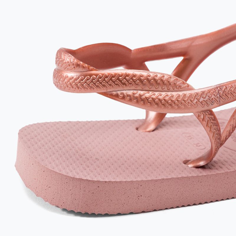 Damen Havaianas Luna Zehntrenner rosa H4129697 8