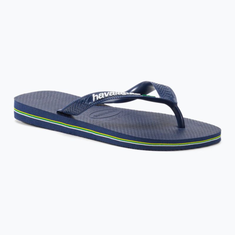 Havaianas Brasil Logo marineblau Zehntrenner H4110850