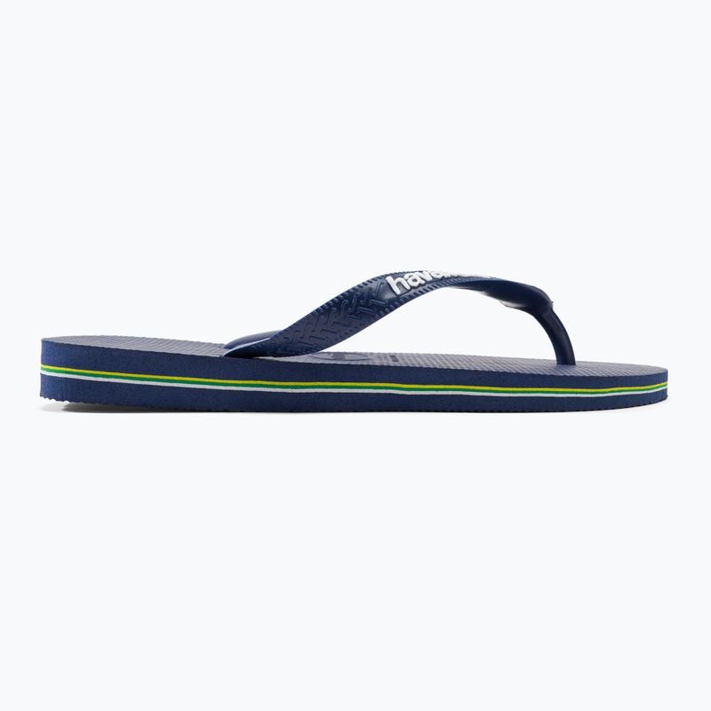 Havaianas Brasil Logo marineblau Zehntrenner H4110850 2